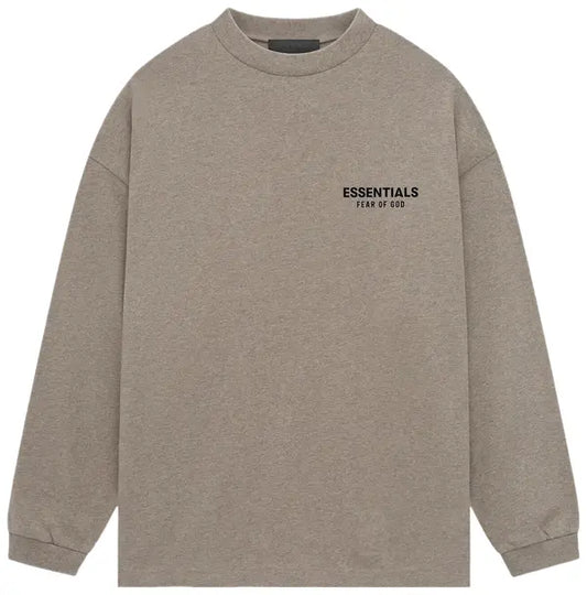 Fear of God Essentials Jersey Long-Sleeve T-Shirt 'Heather Grey'