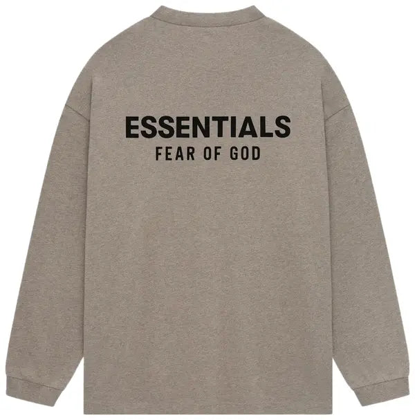 Fear of God Essentials Jersey Long-Sleeve T-Shirt 'Heather Grey'