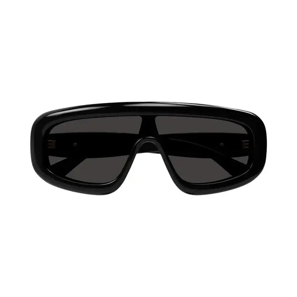 Bottega Veneta Bombe Shield Sunglasses 'Black/Grey'