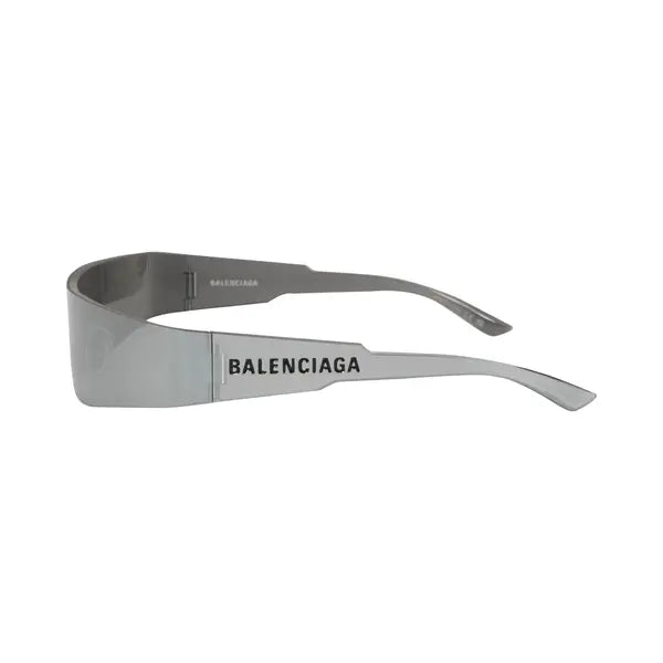 Balenciaga Mono Rectangle Sunglasses 'Silver'