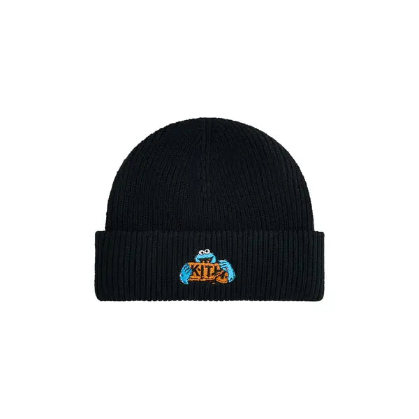 Kith For Sesame Street Cookie Monster Mia Beanie 'Black'