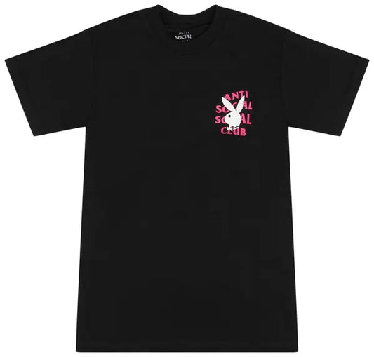 Anti Social Social Club x Playboy Remix T-Shirt 'Black'