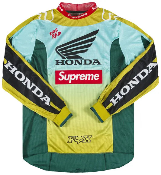 Supreme x Honda Fox Racing Moto Jersey 'Moss'