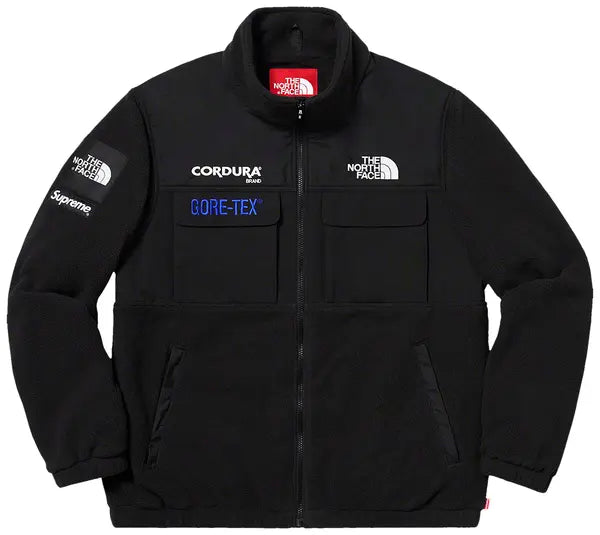 Supreme x The North Face Expedition Fleece Jacket 'Black'