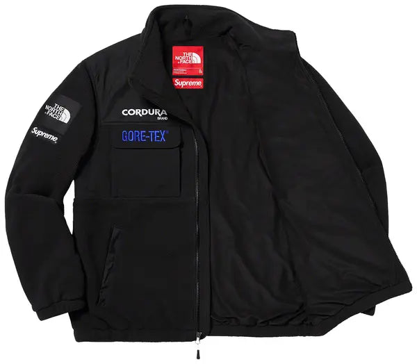 Supreme x The North Face Expedition Fleece Jacket 'Black'