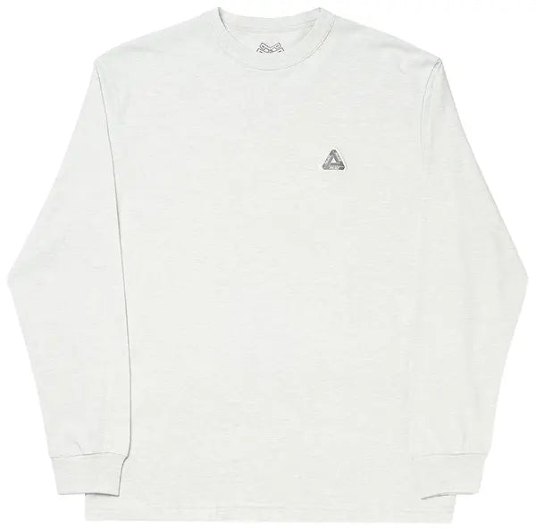 Palace Sofar Longsleeve 'Light Grey Marl'