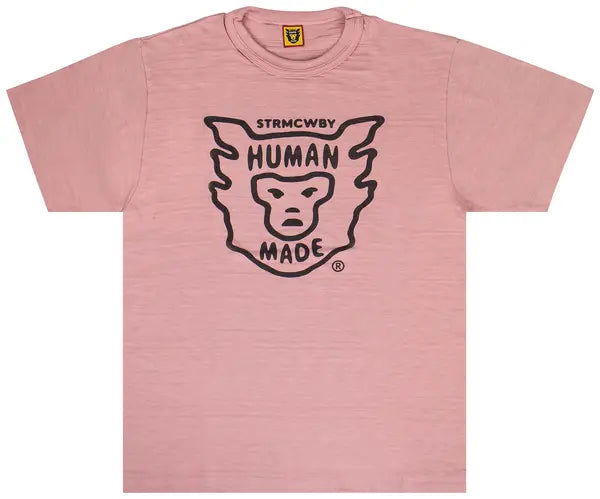 Human Made Face Logo Short-Sleeve T-Shirt 'Pink'