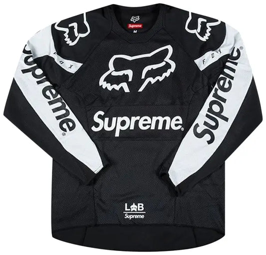 Supreme x Fox Racing Moto Jersey Top 'Black'