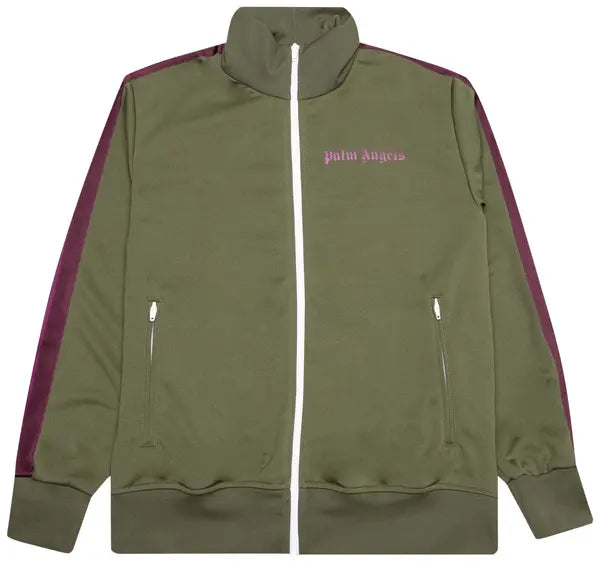 Palm Angels College Track Jacket 'Military Purple'