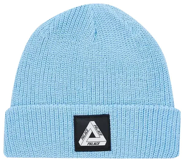 Palace Tri-Ferg Patch Beanie 'Light Blue'