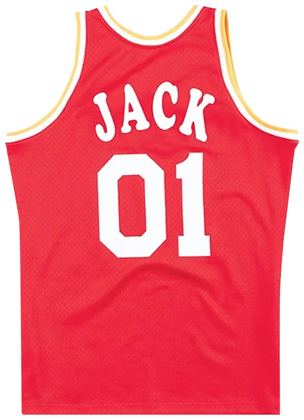 Cactus Jack by Travis Scott x BR x Mitchell & Ness Rockets Jersey 'Red'