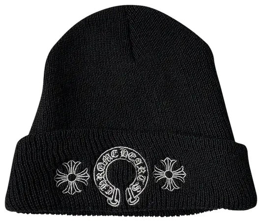 Chrome Hearts Horseshoe Beanie 'Black'