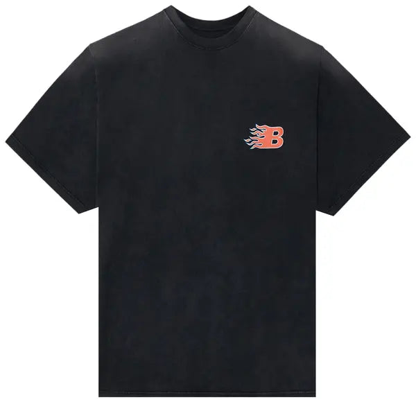 Balenciaga Flames T-Shirt 'Black/Red'