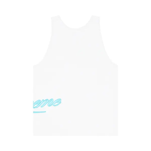 Supreme Mesh Script Tank Top 'White'