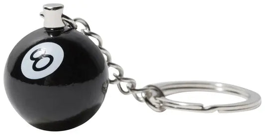 Stussy 8 Ball Keychain 'Black'