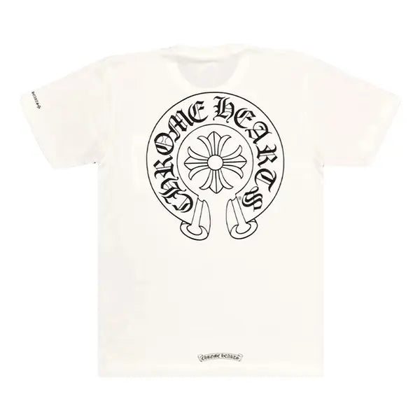 Chrome Hearts Horseshoe Logo Pocket T-Shirt 'White'