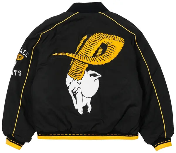 Palace Goats Varsity Jacket 'Black'