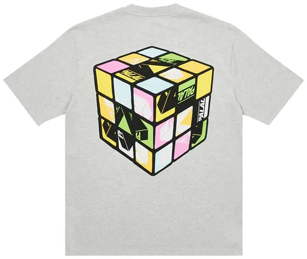 Palace Don'T Be Square T-Shirt 'Grey Marl'