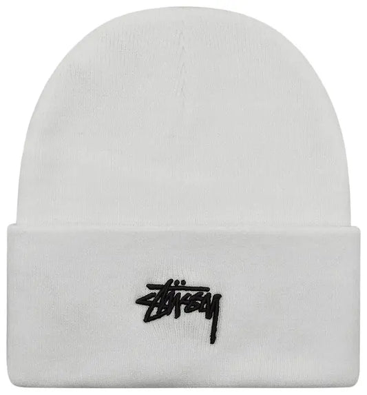 Nike x Stussy Cuffed Beanie 'White'